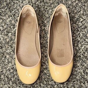 UGG Tan Ballet Flats